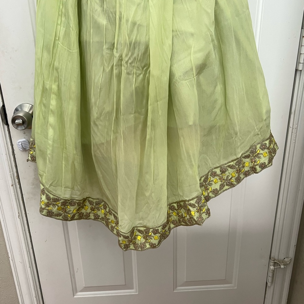 Lehenga With Blouse Multicolored - image 8